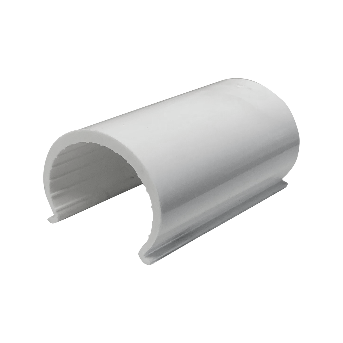 Holman 25mm EzyFit White PVC Snap Clamp for Shade Cloth and Pipe Frames