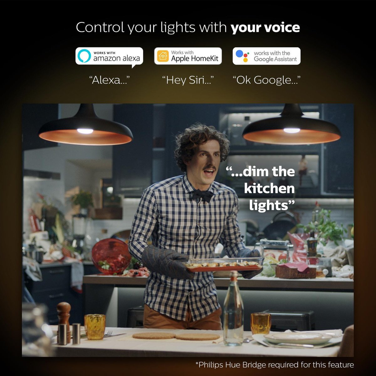 Philips Hue A67 B22 LED 1600lm Colour 15W Smart Globe Dimmable 929002471502