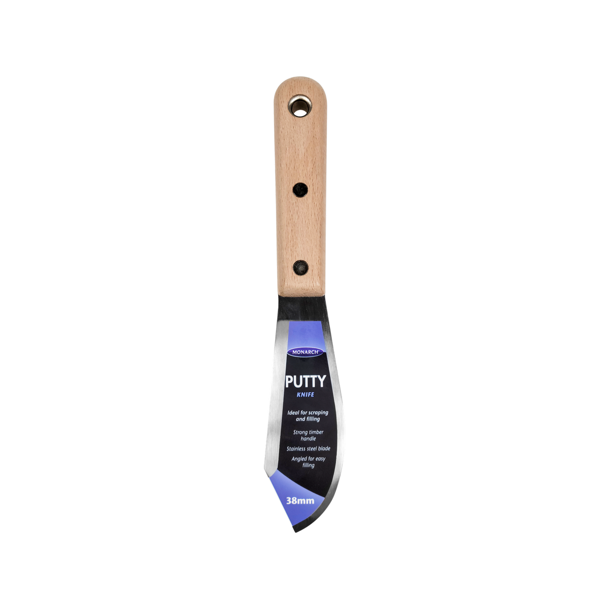 Monarch Putty Knife - 38mm - Stainless Steel - Heavy-Duty Scraping - SuperSaverAU - view 1