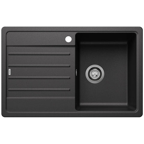 Blanco Legra 45S Top Mount Sink - Single Bowl, Left Hand Drainer, Silgranit Anthracite - 528058