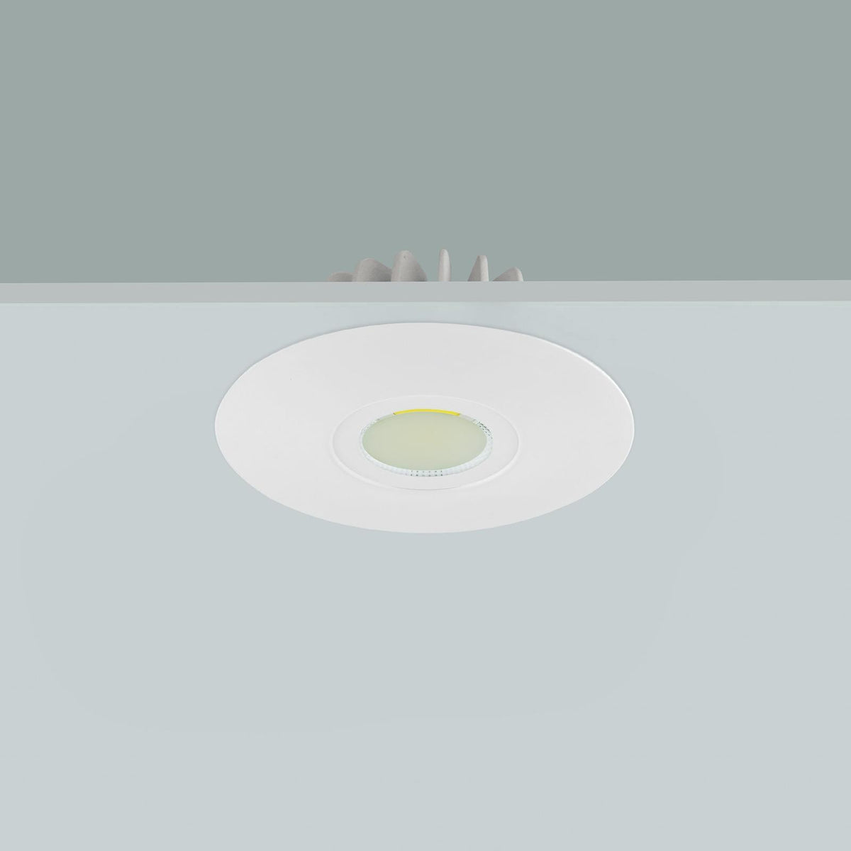 DETA 70mm Metal Downlight Conversion Plate 85-190mm Cutout DET007