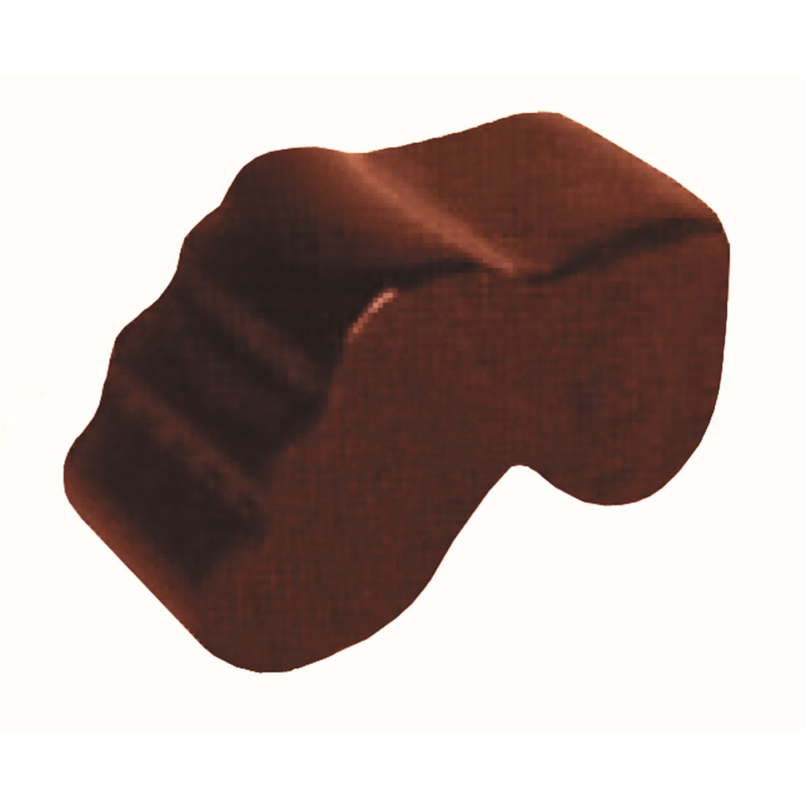 Northcote Pottery 8cm Blood Red Glazed Terracotta Pot Feet - 30kg, Indoor/Outdoor