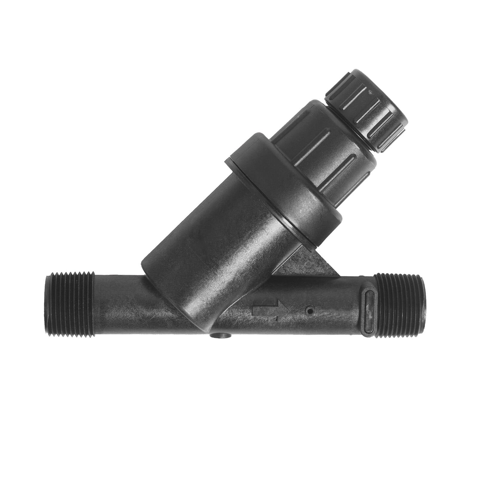 Pope 25mm Pressure Reducing Filter - Black Polypropylene, BSP Male, 1000 kPa