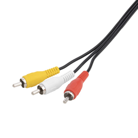 Antsig 3m Black 3 RCA to 3 RCA Audio Visual Cable