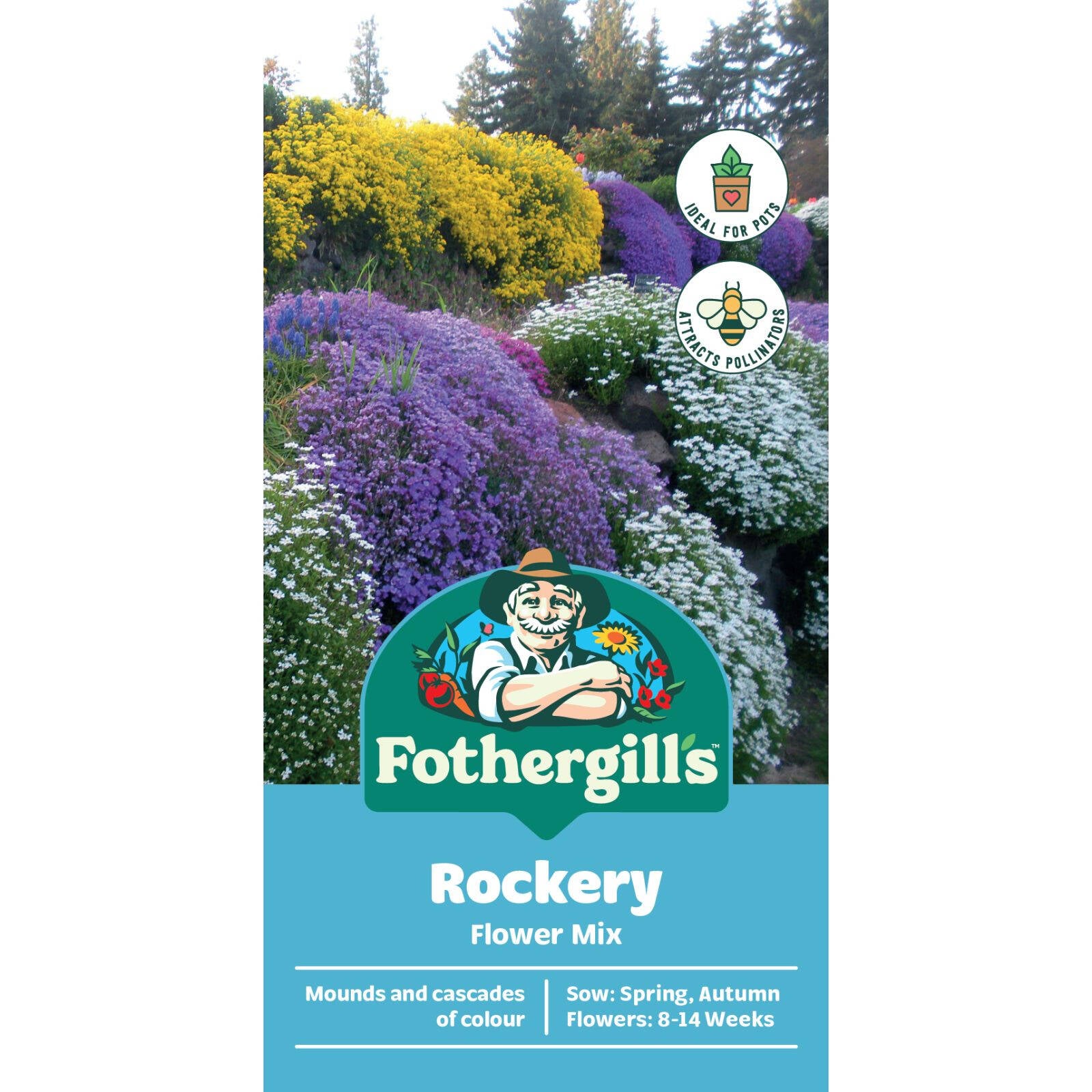 Mr Fothergill's Rockery Mix Flower Seed