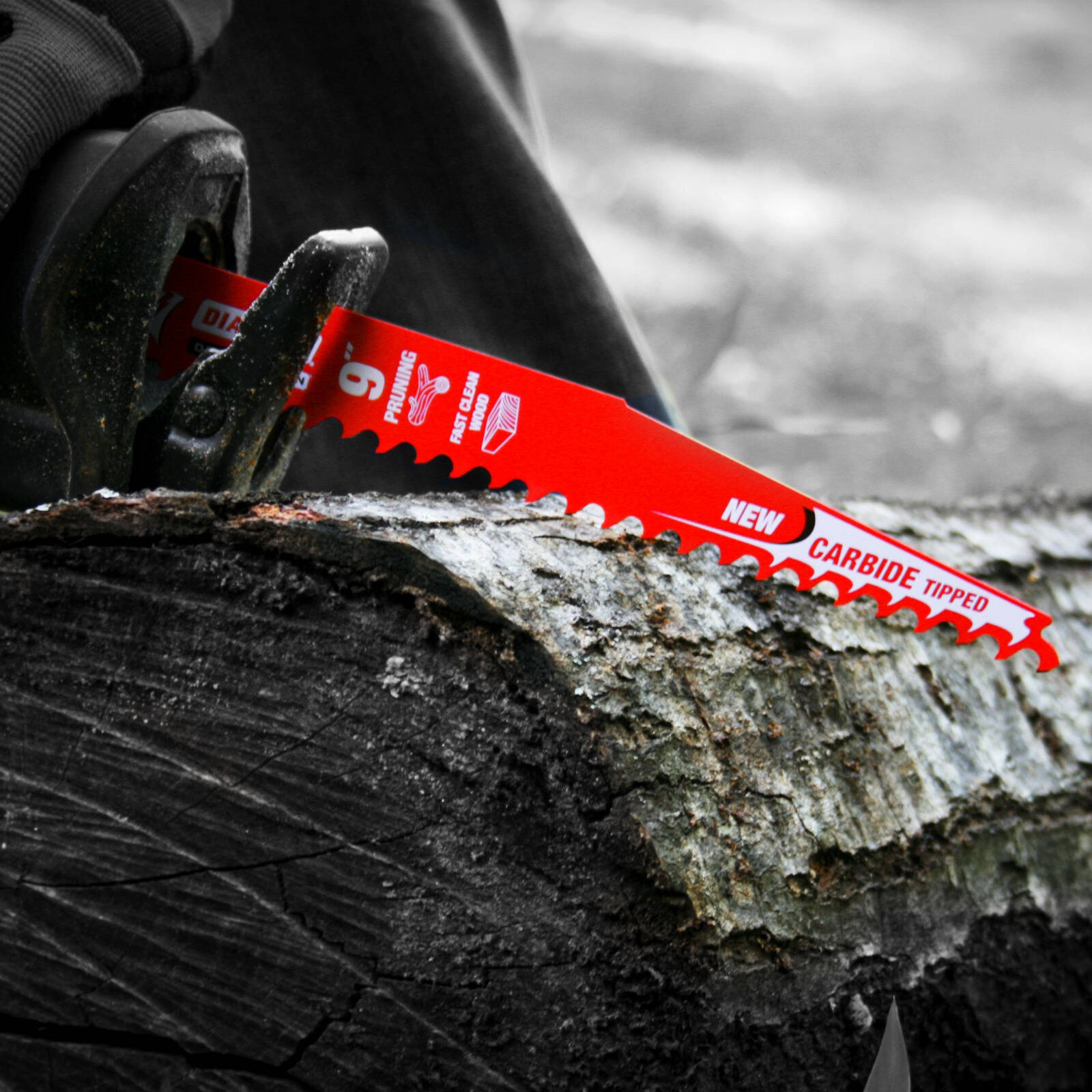 Diablo 9" Carbide Reciprocating Saw Blade for Pruning and Clean Wood