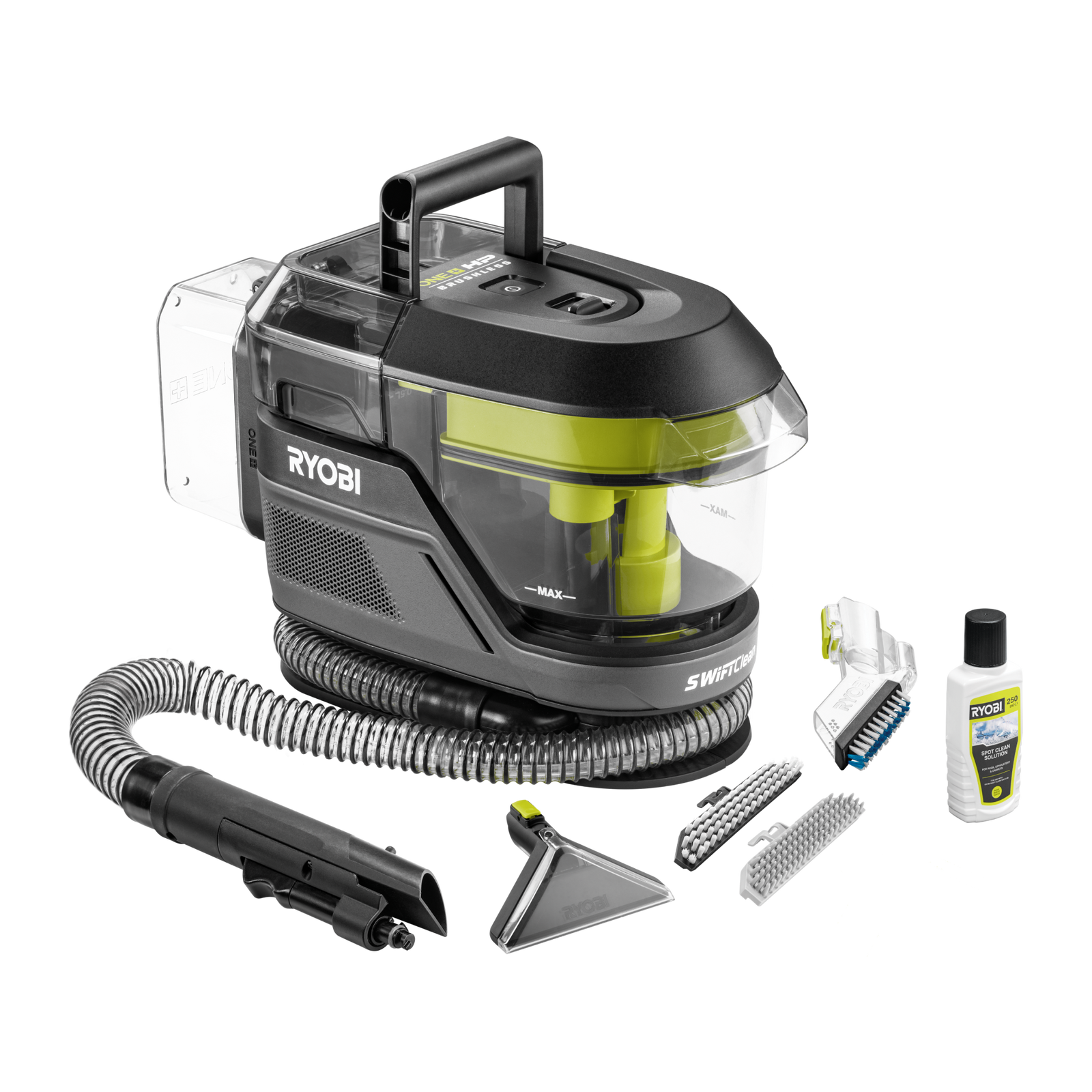 Ryobi 18V ONE+ HP Brushless SWIFTClean Spot Cleaner RSC18X - Tool Only