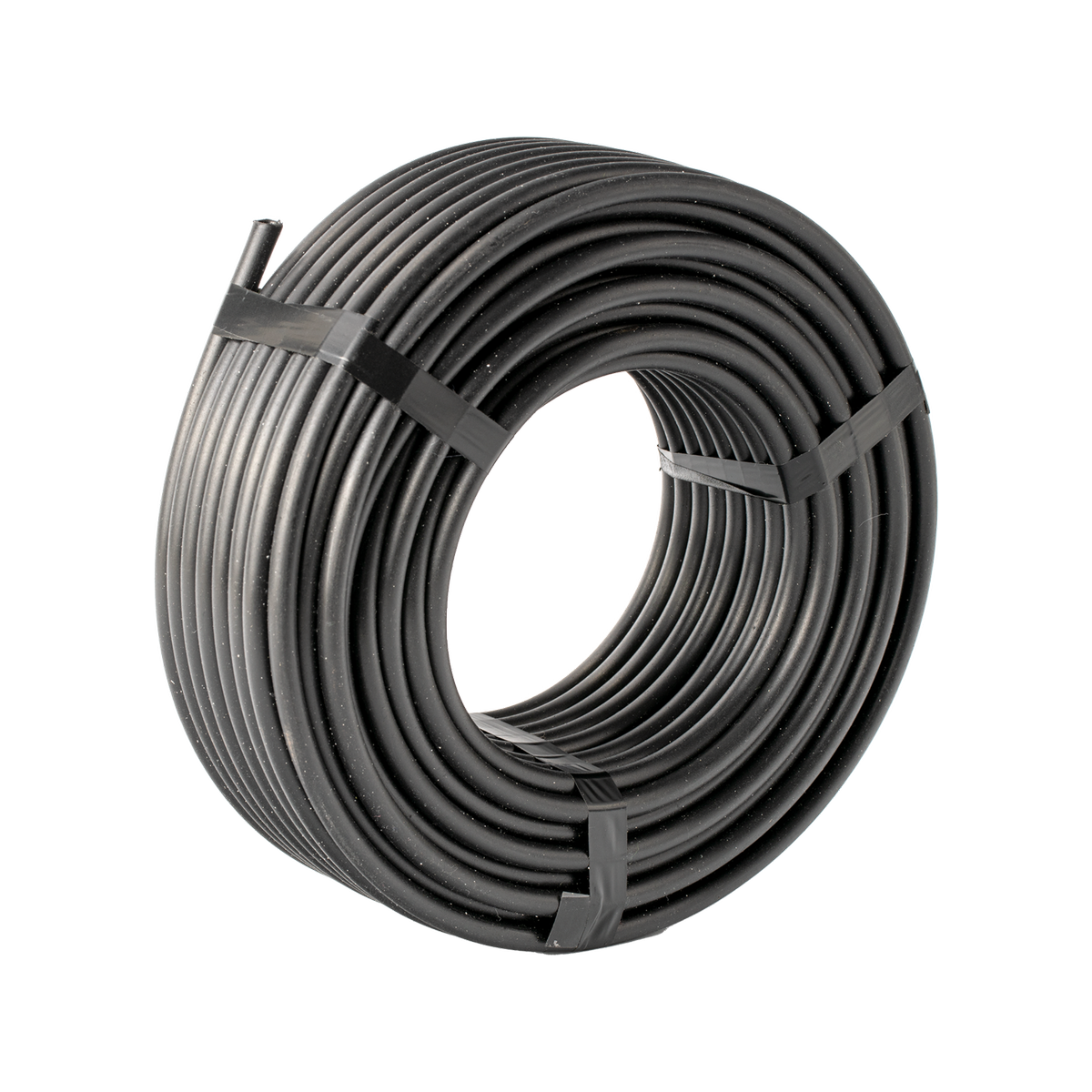 Holman 4mm x 25m Irrigation Drip Tube Riser - Black LDPE Rigid Riser Tube