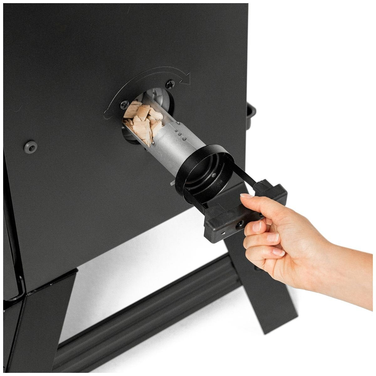 Masterbuilt 710 WiFi Digital Electric Smoker - Four Racks, Woodchip Loader, Black - MB20072224