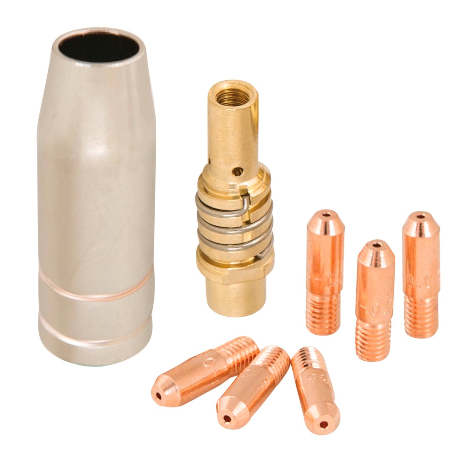 Bossweld BZ15 Binzel Style MIG Torch Front End Spares Pack
