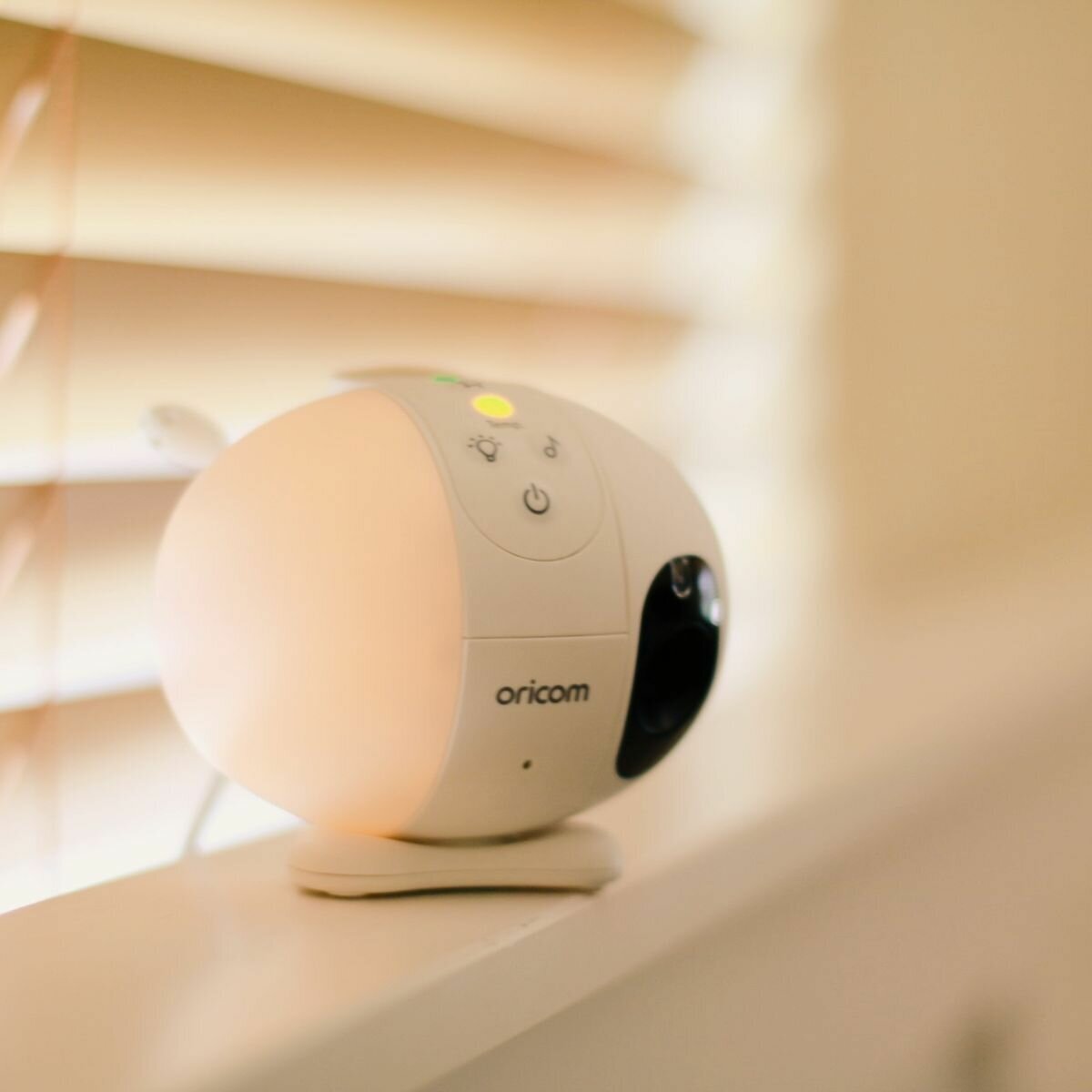 Oricom Additional Camera Unit for Secure870WH Baby Monitor - Pan-Tilt, Night Light, Night Vision - CU870WH