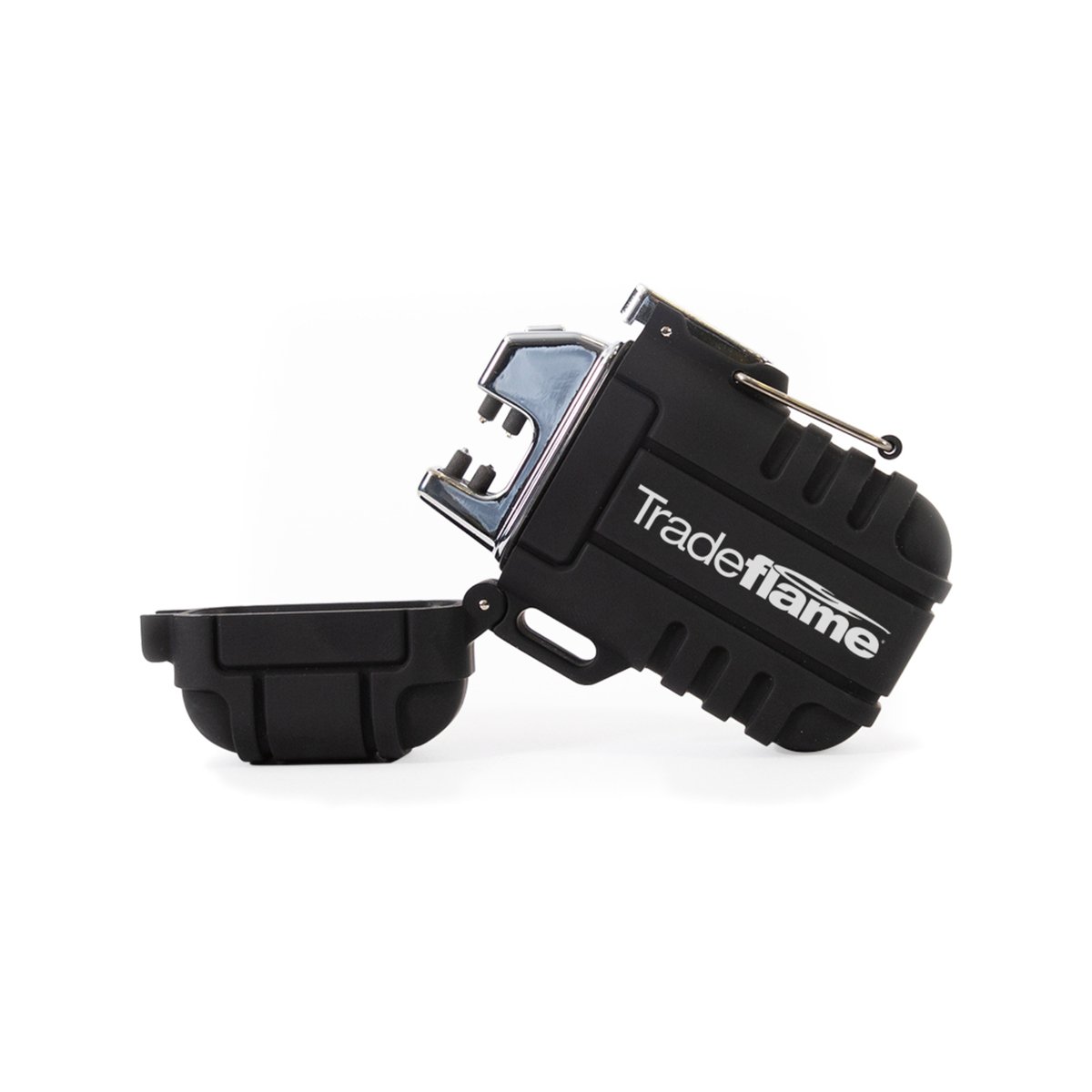 Tradeflame Plasma Arc Lighter - 106mm - ABS, Zinc Alloy - Waterproof, Windproof - SuperSaverAU - view 1
