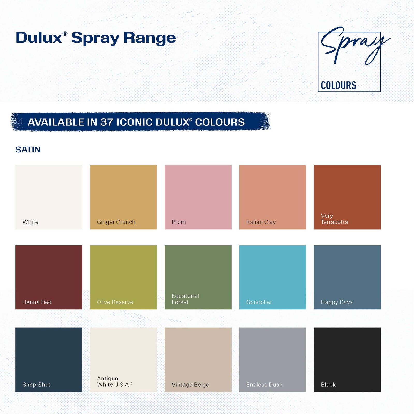 Dulux 340g Oakbank Flat Spray Paint
