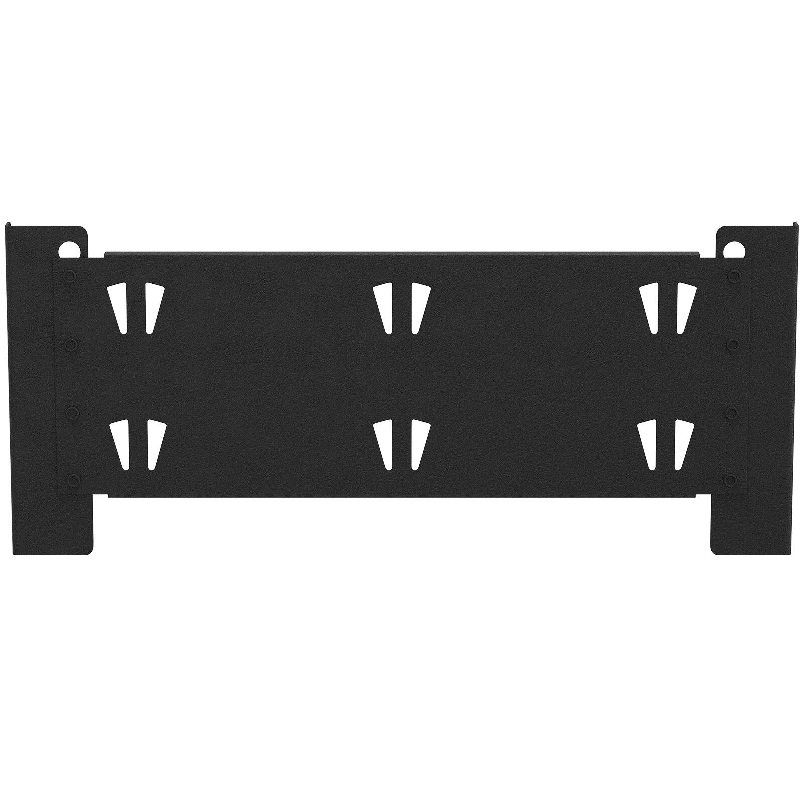 Rack It 400kg Hook Plate for 430mm Rack Depth, Black Powder Coated Steel Storage Accessory