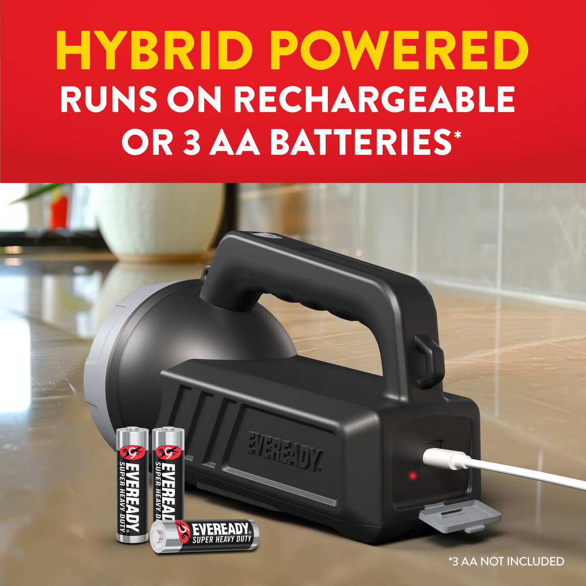 Eveready Hybrid Rechargeable Lantern 110 Lumen VPLNL8