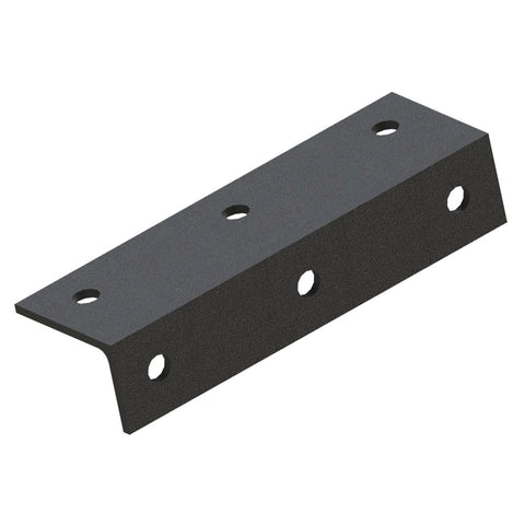 Dunnings 75 x 50 x 5 x 240mm M12 Galvanised Steel Structural Angle Bracket
