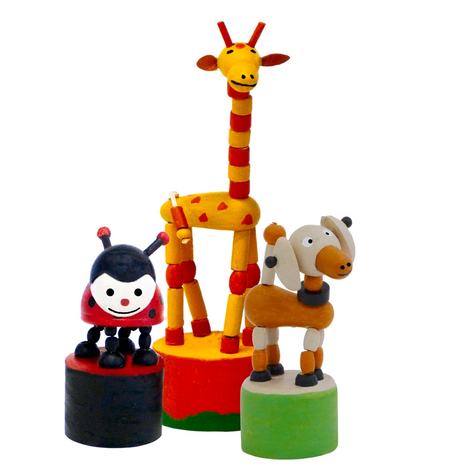 Boyle Craftwood Wobbly Animals MDF - 3 Pack