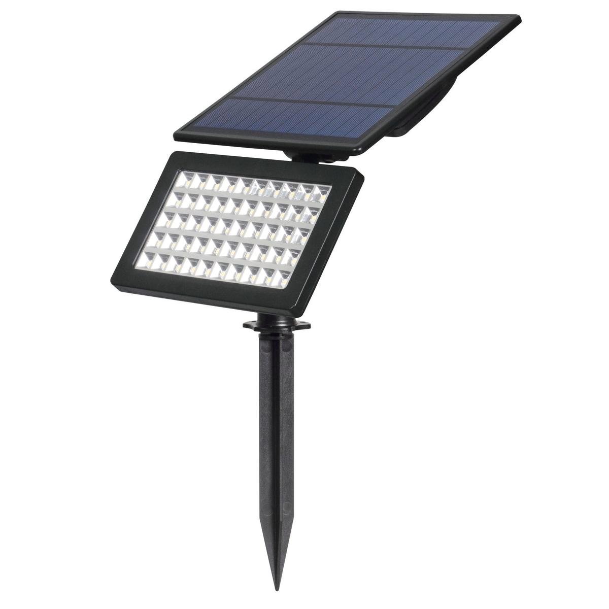 Solar Magic 500 Lumen Solar Powered Outdoor Spot Light SM69 - Black