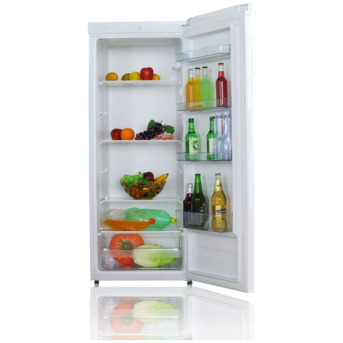 Mykin pigeon pair - 230L upright fridge and 162L upright freezer - white - MUL237WMUF172W