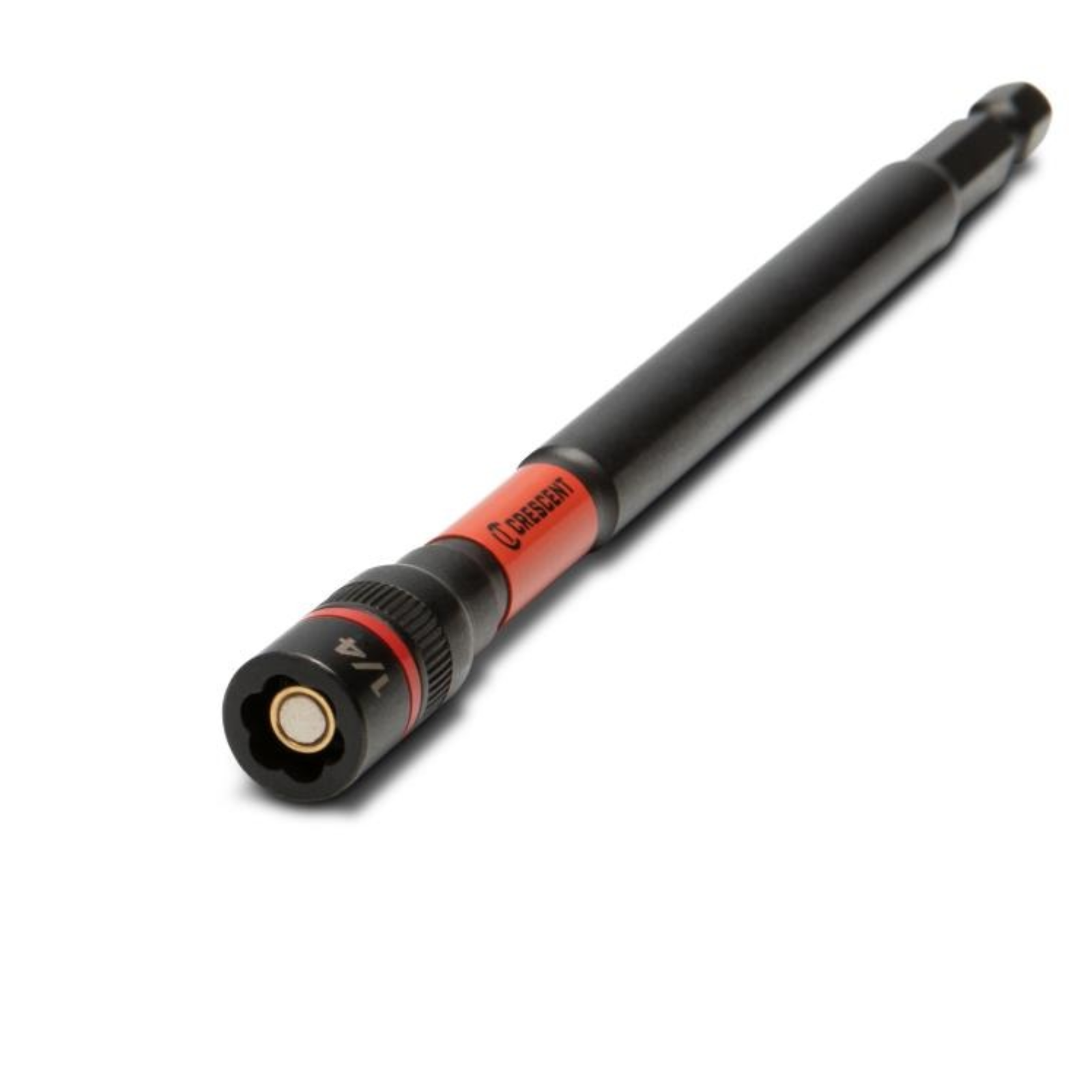 Crescent Bolt Biter Magnetic Impact Nut Driver & Extractor 1/4" x 6" Cr-Mo Bi-Directional