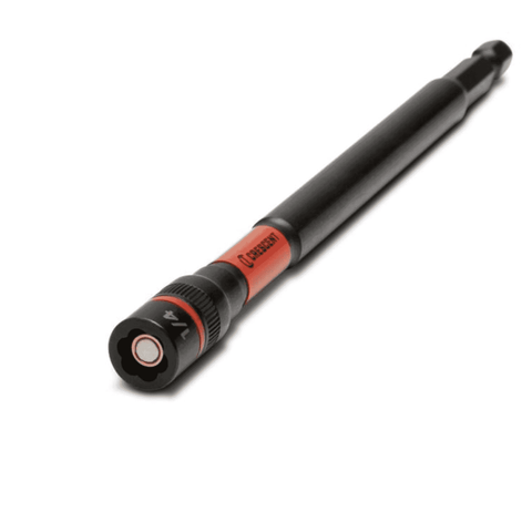 Crescent Bolt Biter Magnetic Impact Nut Driver & Extractor 1/4" x 6" Cr-Mo Bi-Directional