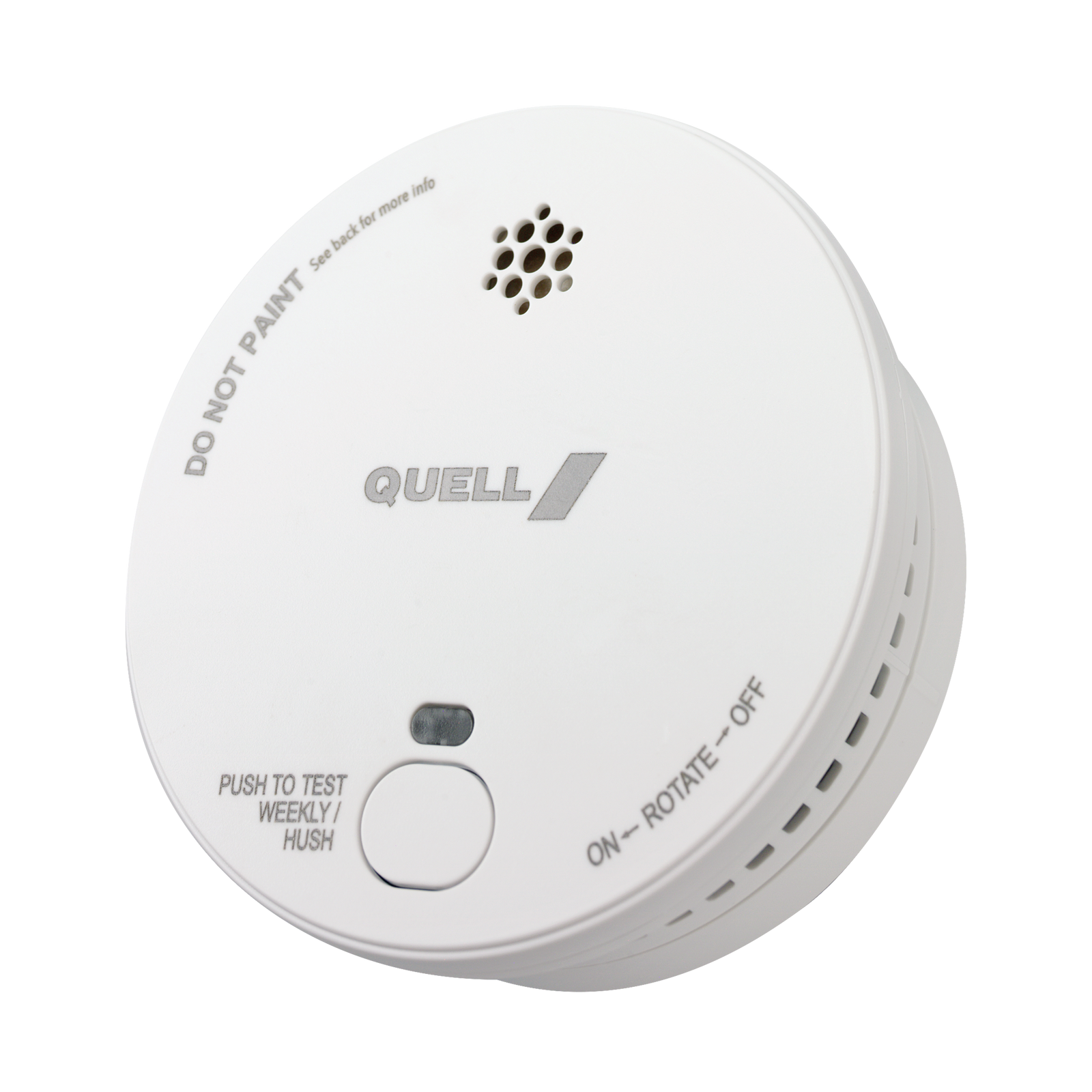 Quell 9V Q501 Photoelectric Smoke Alarm 4 Pack