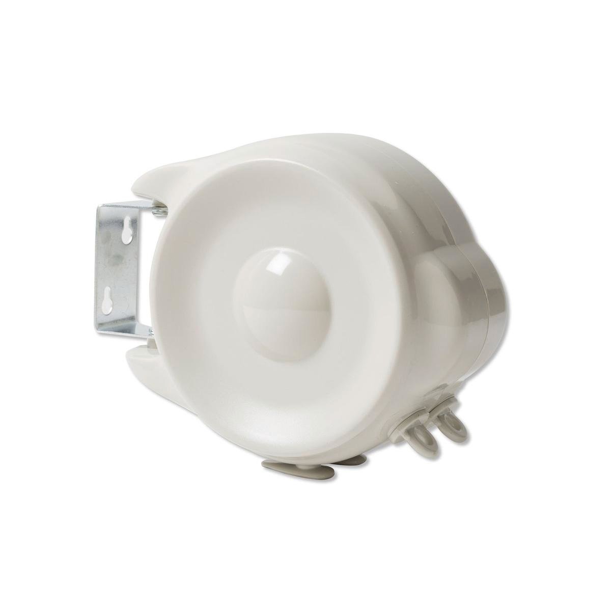 Sunfresh Medium Twin Line Retractable Clothesline, 24m Total Line, Wall-to-Wall, White