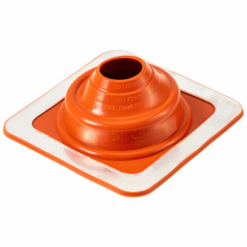Deks Dektite Premium 50-70mm Roof Flashing - Red Silicone High Temp
