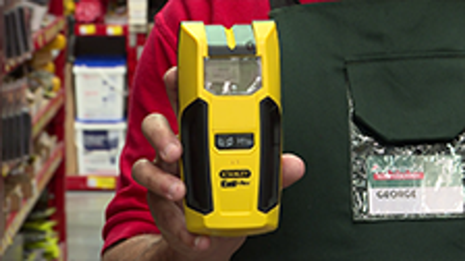Stanley FatMax Sensor 300 Stud Finder, Wall Detector, Battery Powered, FMHT77407