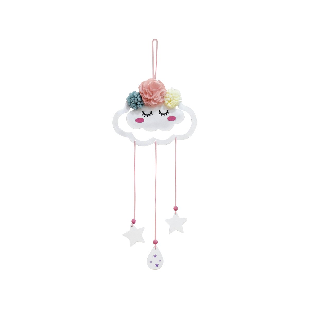 Boyle 210mm Wood DIY Dream Catcher Hanging Mobile Crafty Kit