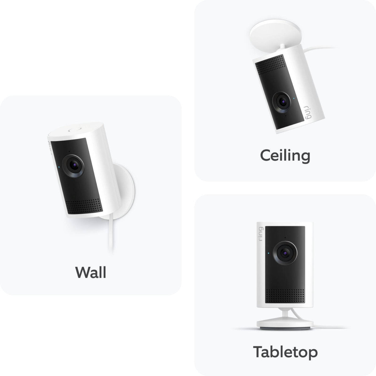 Ring Indoor Camera Plus 2K Plug-In Security Camera, White (B0DXNBDKPH)