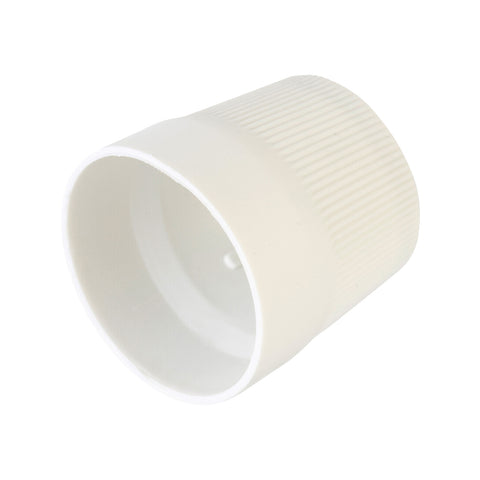 DETA White Lampholder Skirt Polyester Screw-On Replacement for B22 Holders