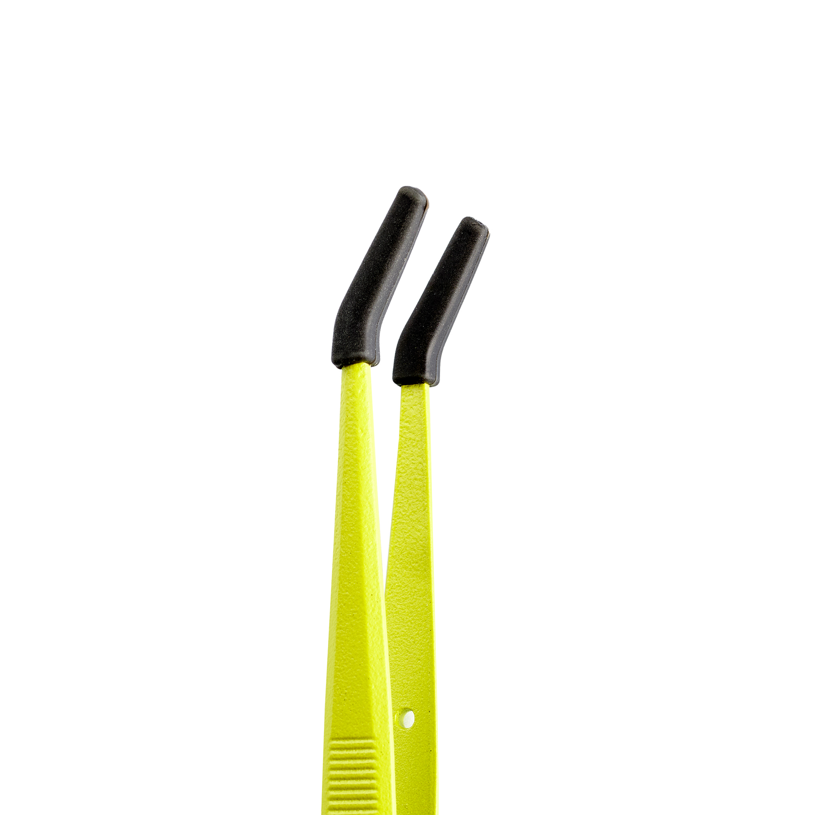 Ryobi Silicone Tipped Tweezers, 6", Removable Non-Marring Curved Tips