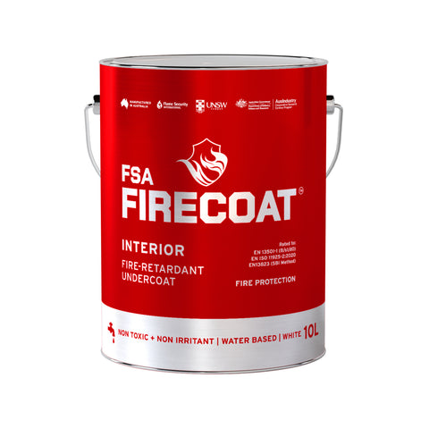 Firecoat 10L White Interior Fire-Retardant Undercoat