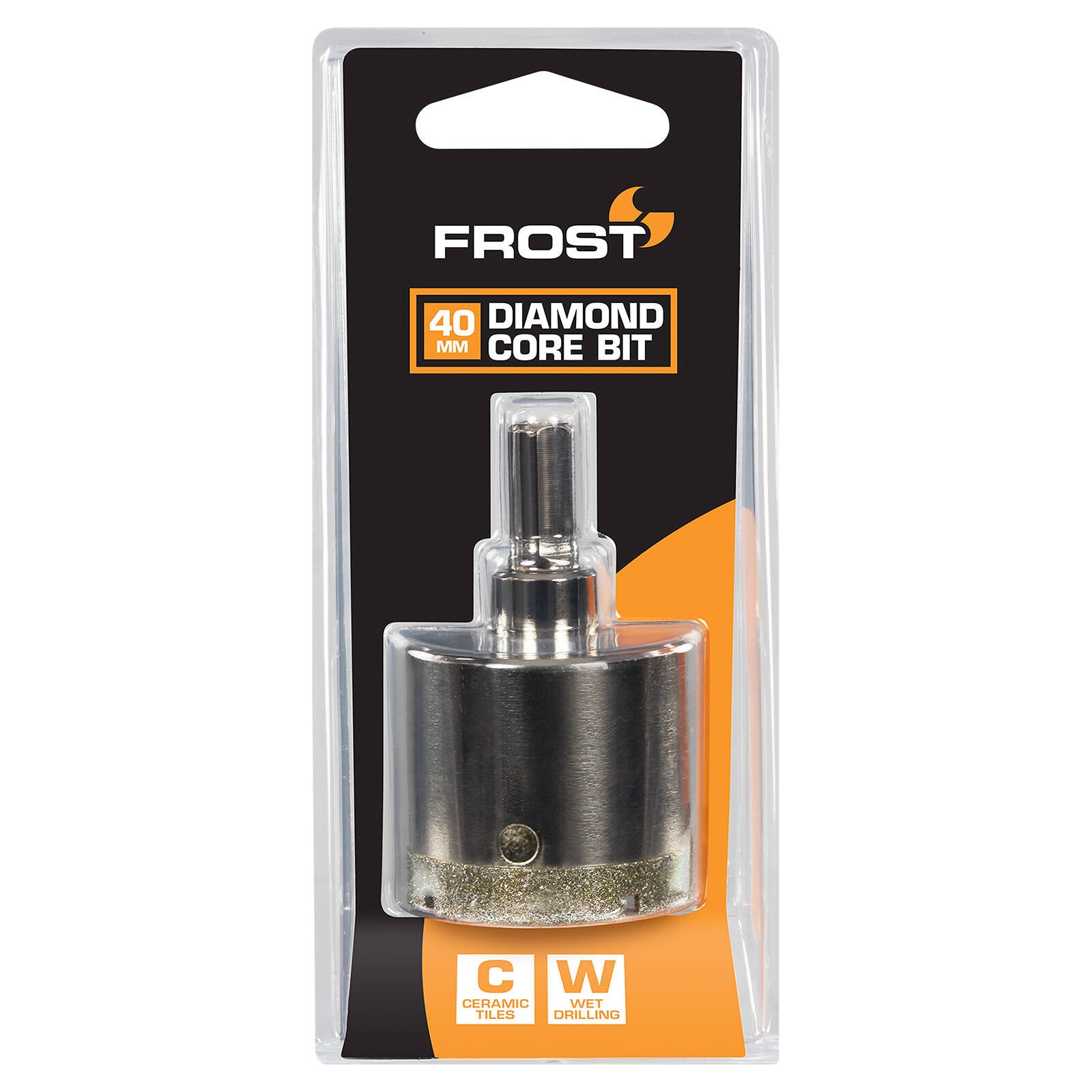 Frost 40mm Diamond Core Bit for Masonry & Concrete