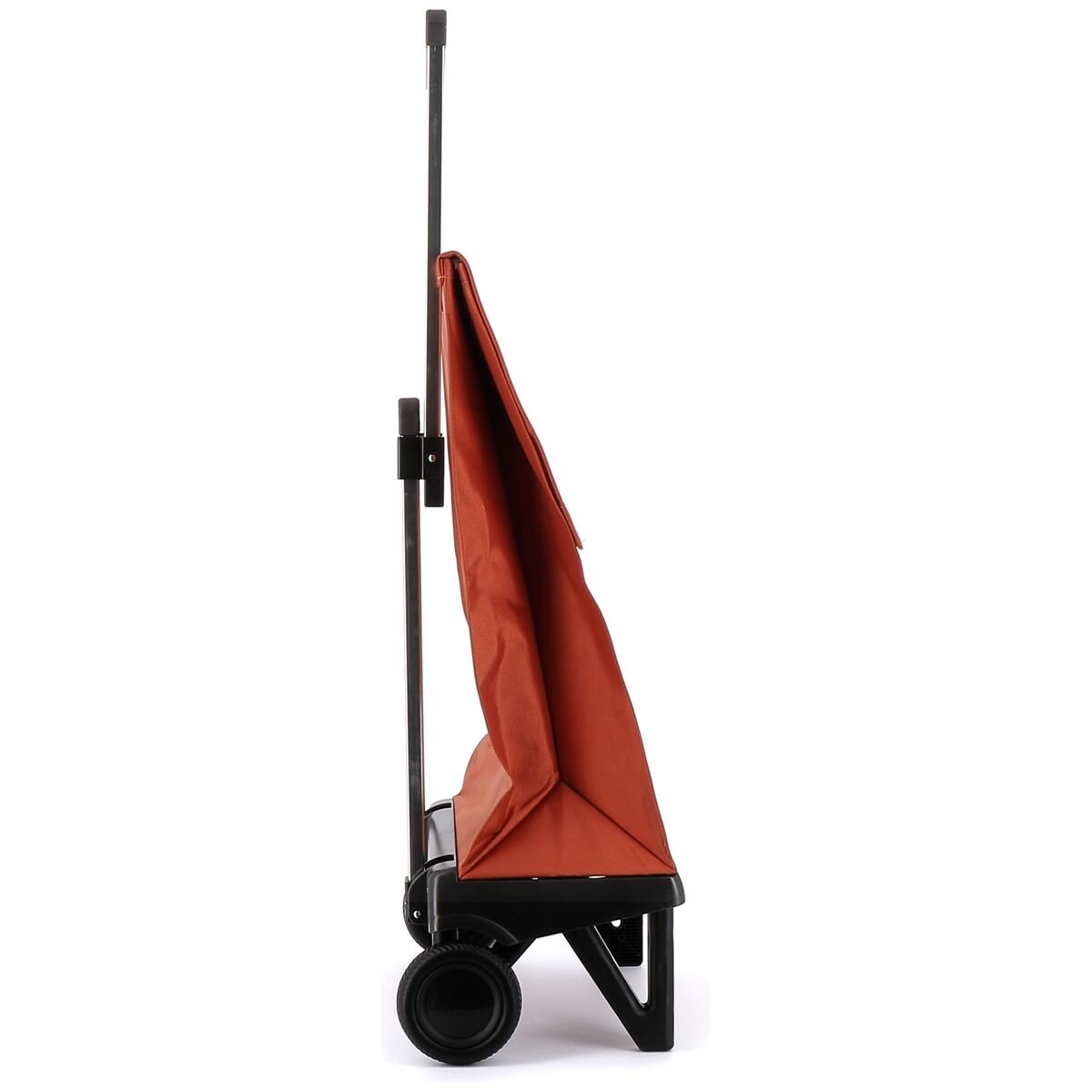 Rolser Plegamatic MF folding 2 wheel trolley - Orange - Lightweight aluminium chassis - R-PLE001-1061