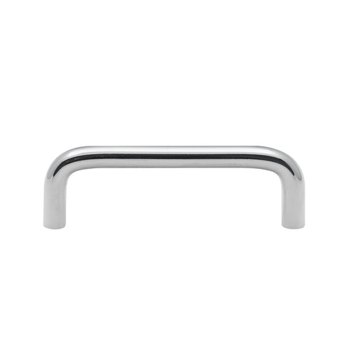 Prestige 76 x 8mm Cabinet Handle, Polished Chrome Steel