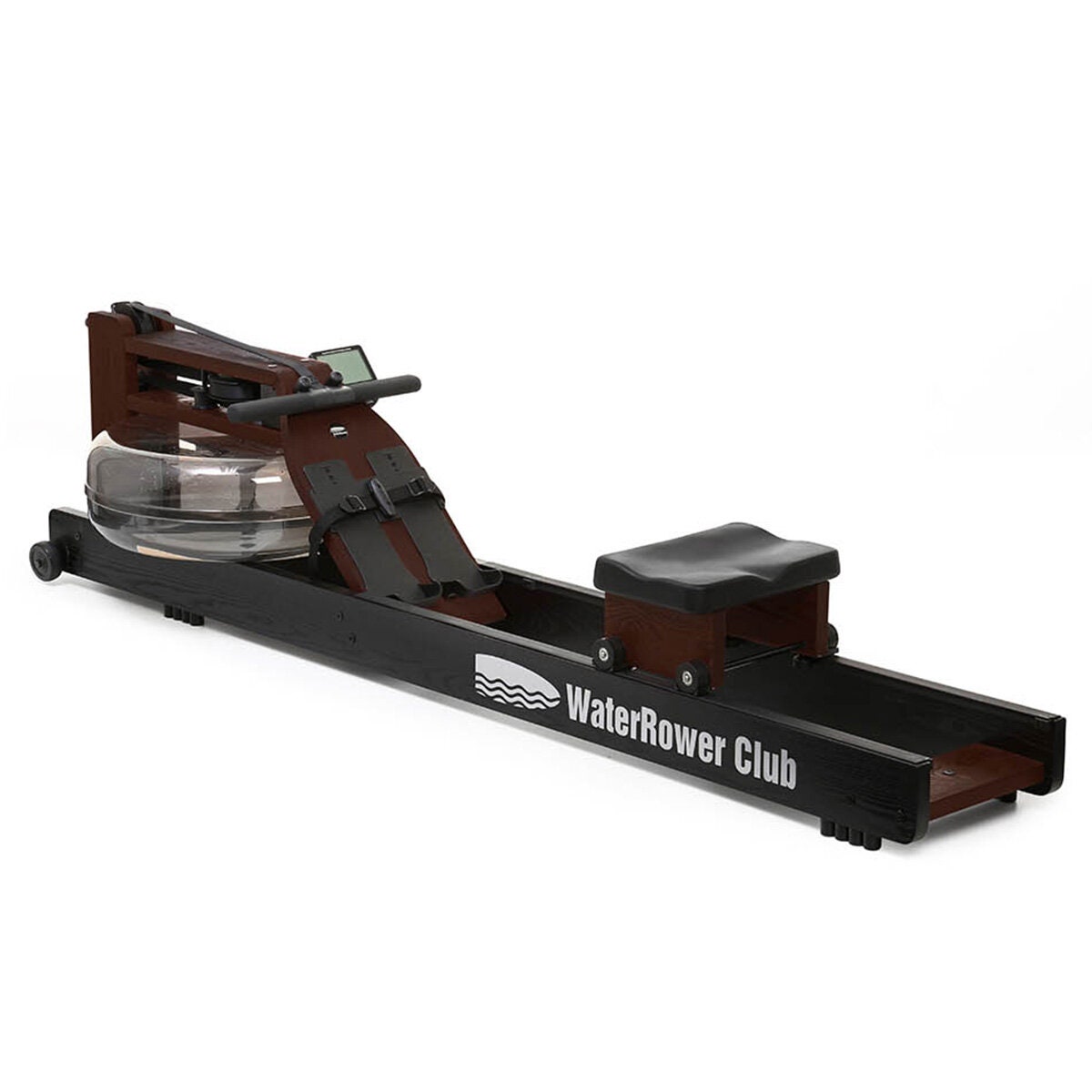 Waterrower Club rowing machine - S4 Performance Monitor - Appalachian hardwood - black finish - WR-150