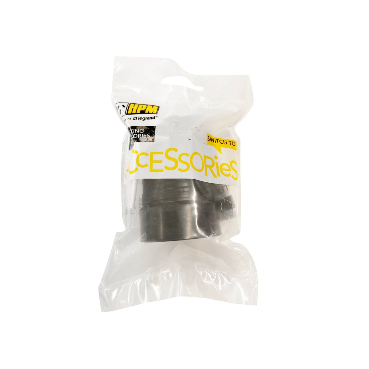 HPM 10A 250V Black Rewirable Rubber Socket YR2