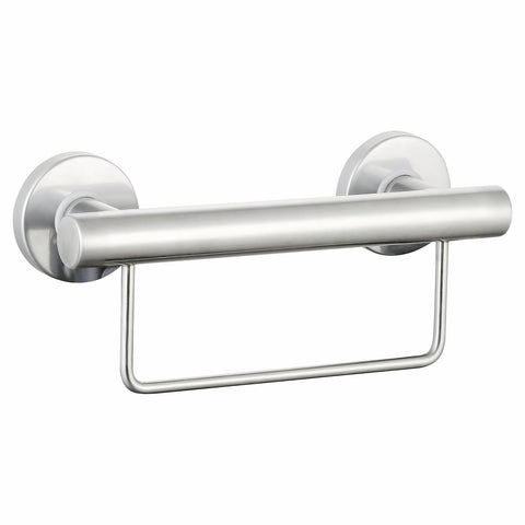evekare 300mm Towel Rail with Grab Rail - 32mm Stainless Steel 250kg