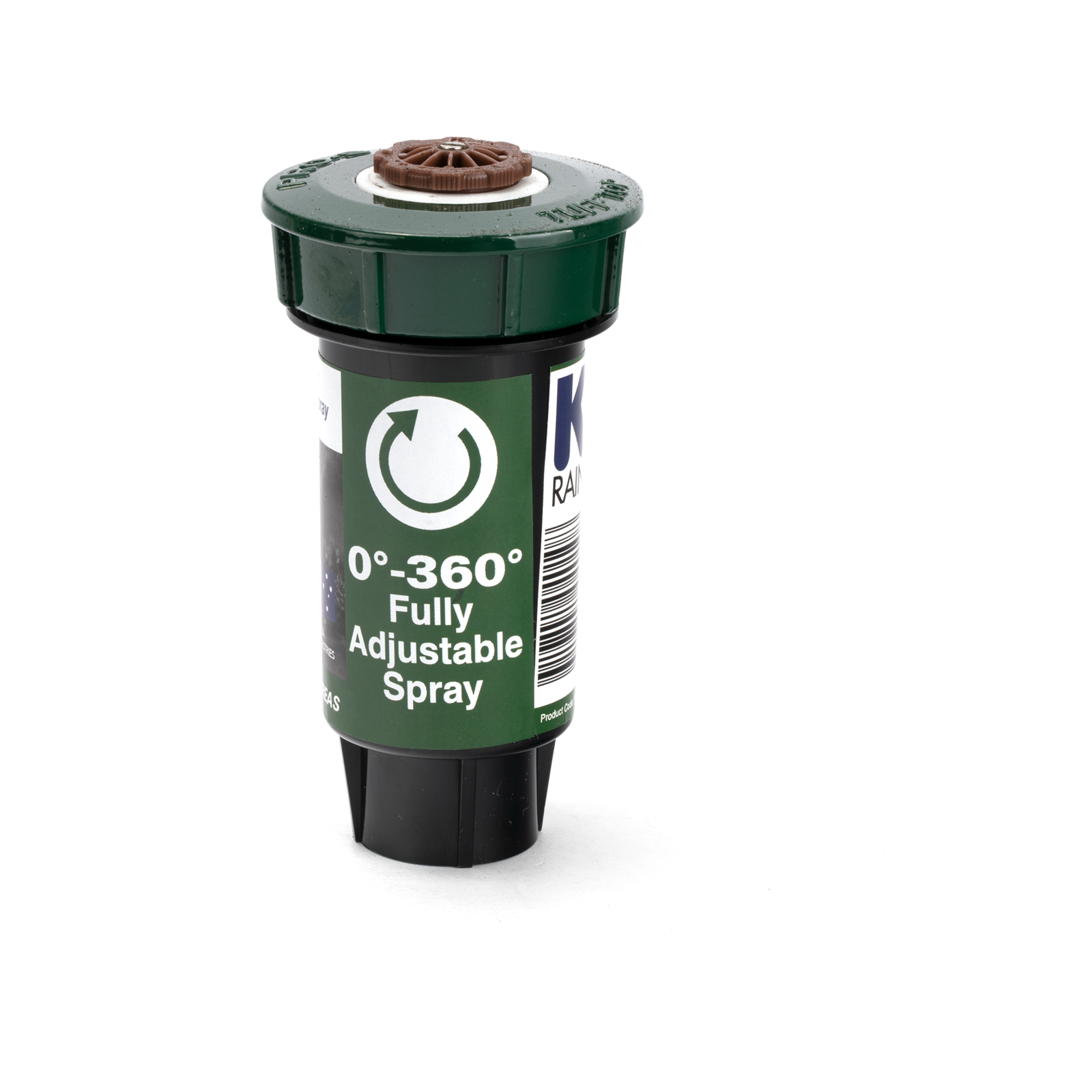 K-Rain 50mm Adjustable Tuff Top Pop Up Sprinkler, Plastic and Metal