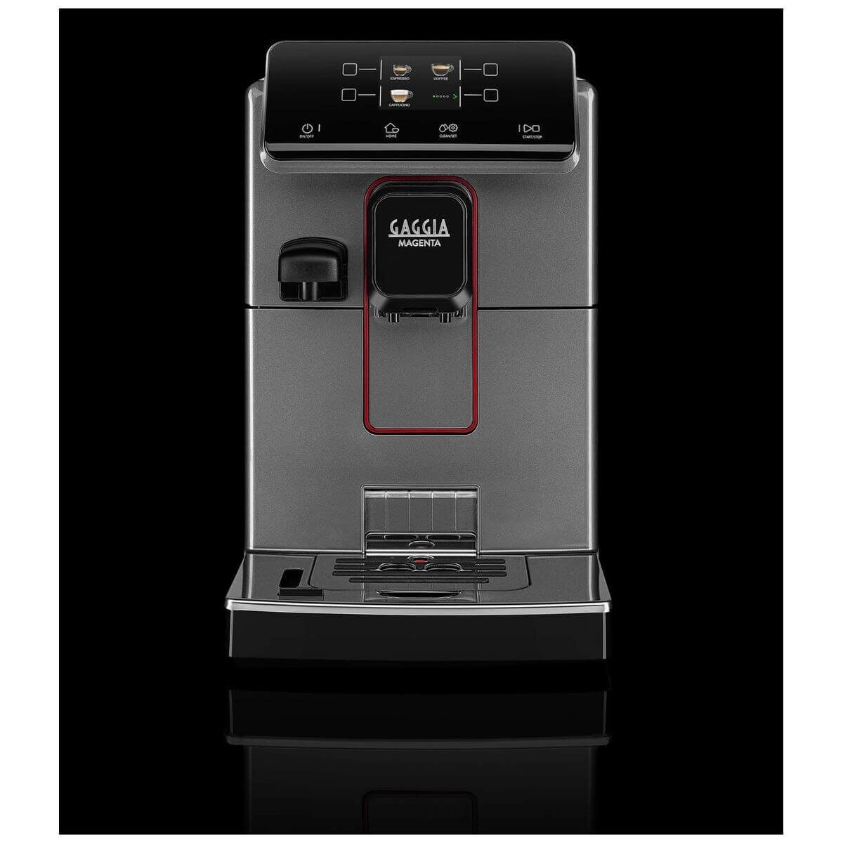 Gaggia Magenta Prestige Automatic Coffee Machine - Integrated Milk Carafe, Glazed Grey - EG6603-90