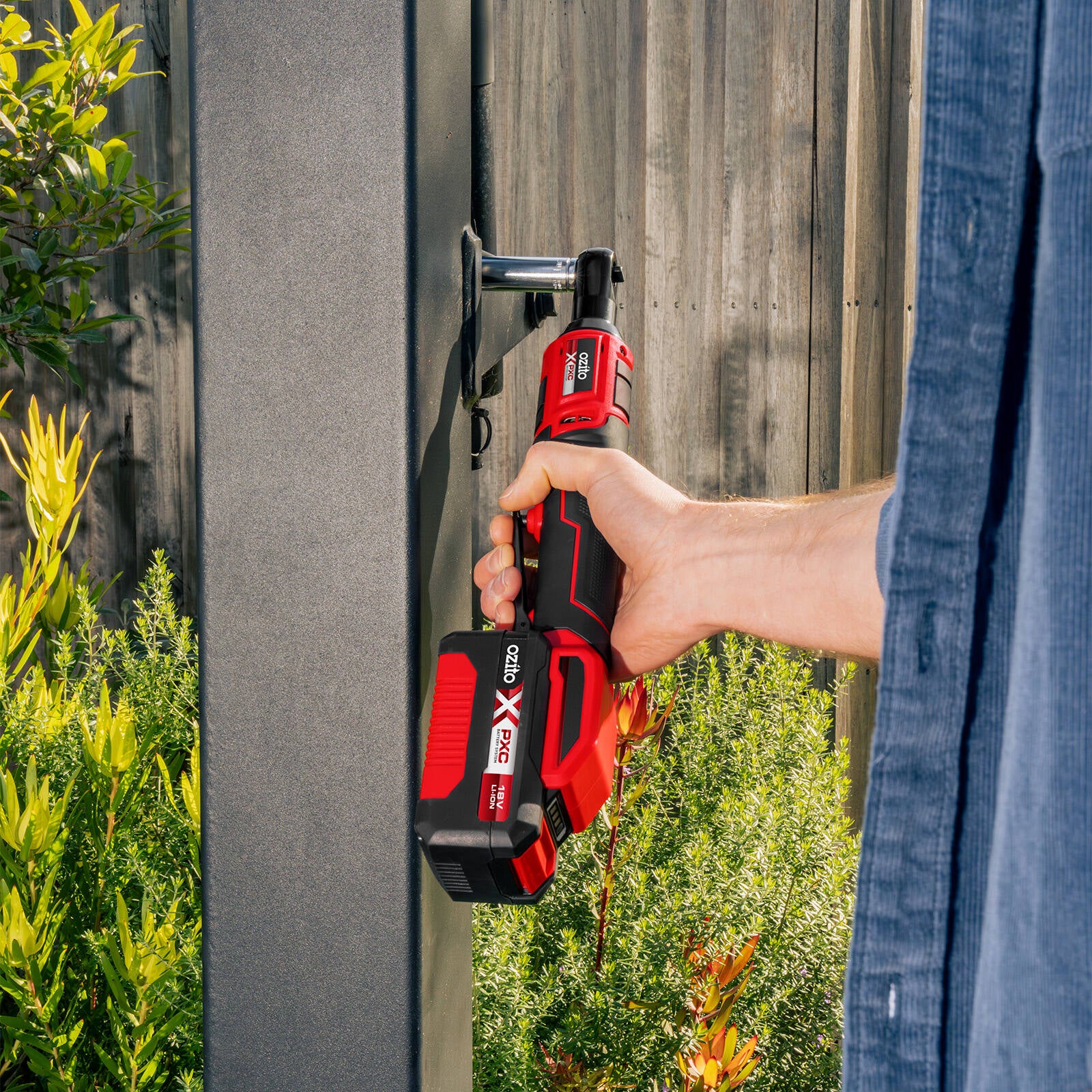 Ozito PXC 18V Cordless Ratchet Wrench - Skin Only PXRWS-038