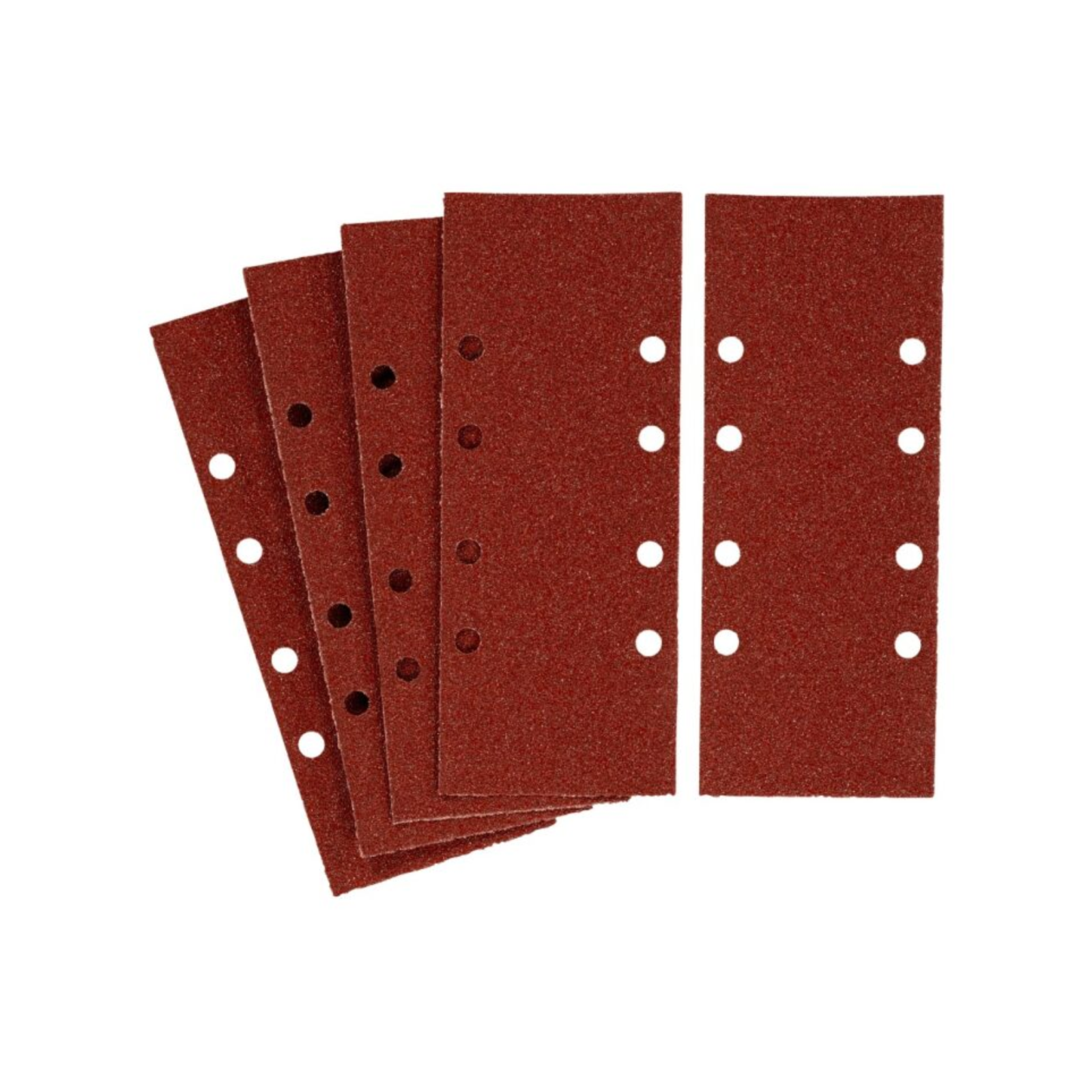 IRWIN 1/3 92 x 230mm 40 Grit 8-Hole Punched Sanding Sheets - 5 Pack