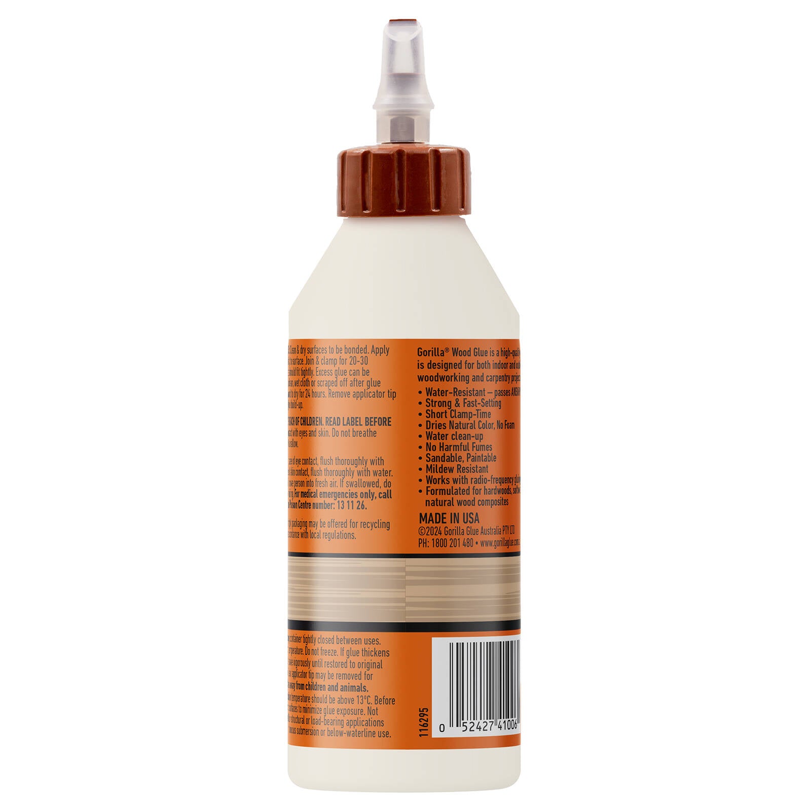 Gorilla Wood Glue 236ml High Adhesion