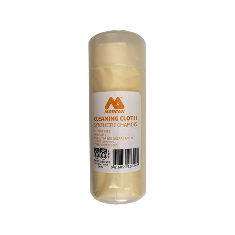 Morgan 60 x 175mm Yellow Super Absorbent Chamois Cleaning Cloth