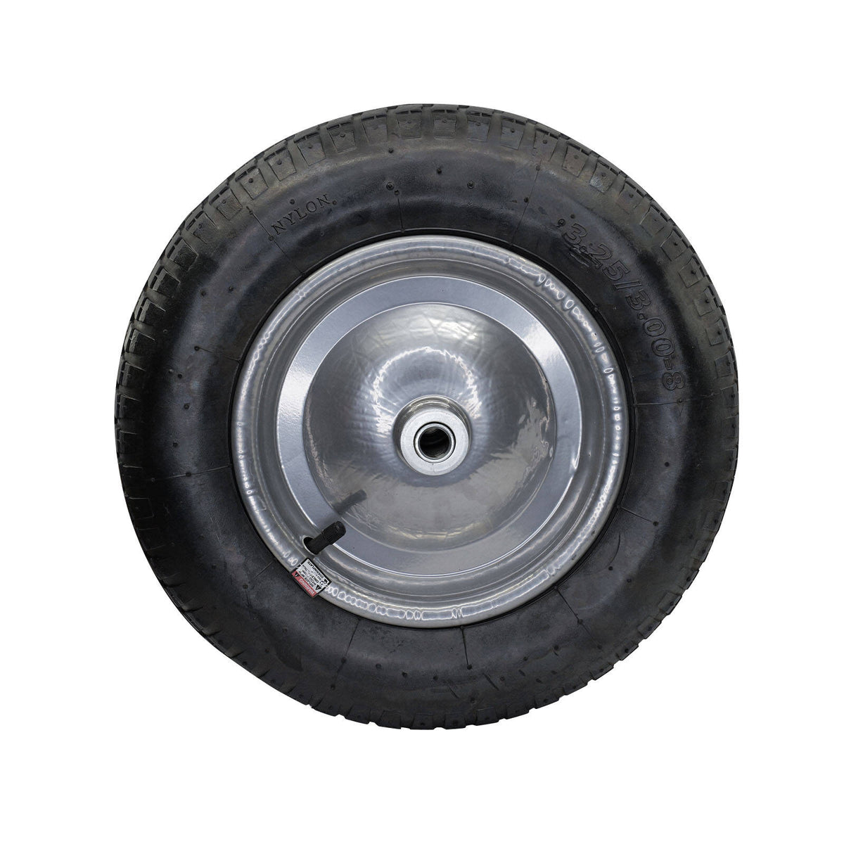 Move It 3.0 x 8" Pneumatic Wheelbarrow Wheel, 5/8" Bore, 100kg