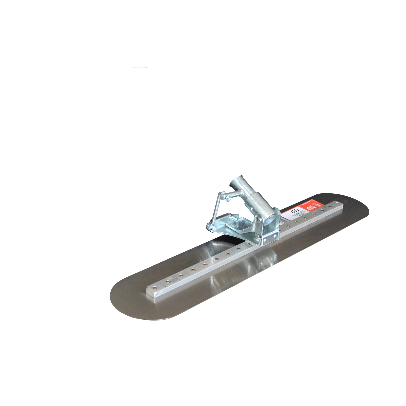 Masterfinish 600 x 120mm Aluminium Frensno Trowel for Concrete Finishing