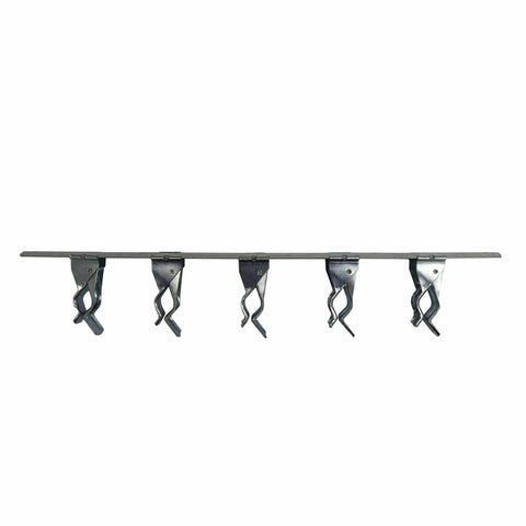 Everhang 425mm 5-Bar Broom Holder Zinc Plated Steel