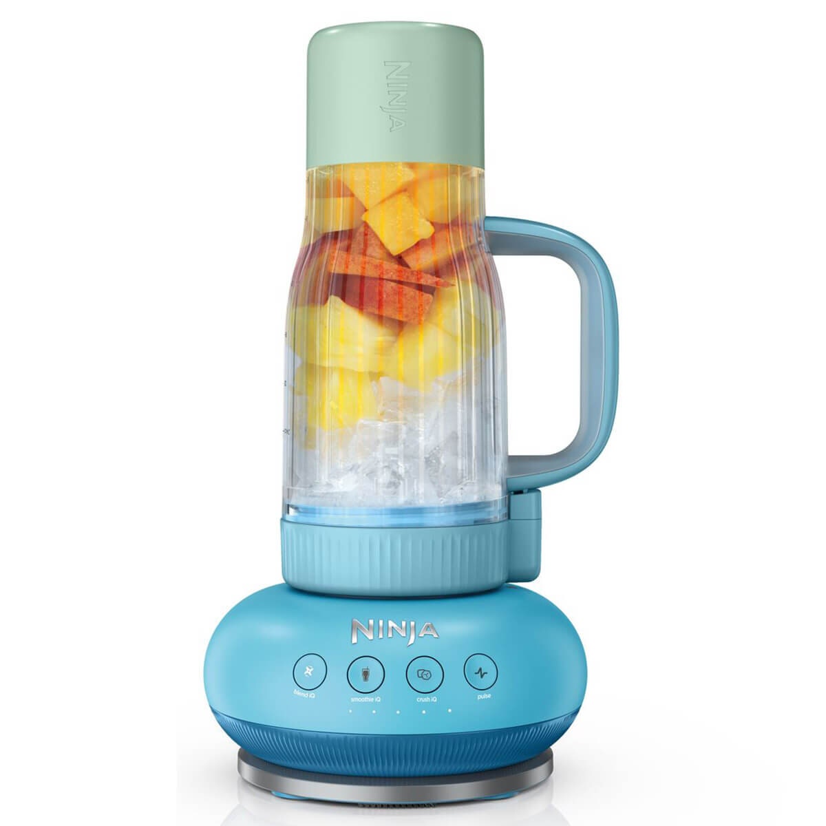 Ninja BlendBOSS personal blender 0.76L tumbler - 1100W, Auto-iQ, Blue Raspberry - DB351BLANZ